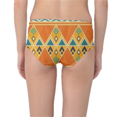 Mid-Waist Bikini Bottoms 