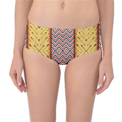 Mid-Waist Bikini Bottoms 