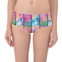 Mid-Waist Bikini Bottoms 