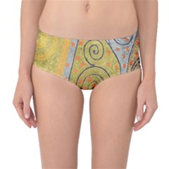 Mid-Waist Bikini Bottoms 