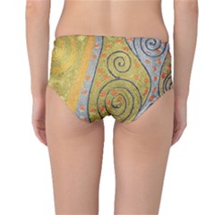 Mid-Waist Bikini Bottoms 