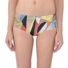 Mid-Waist Bikini Bottoms 