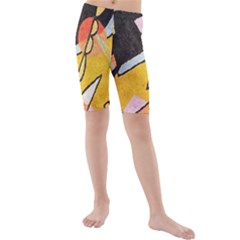 Kids  Mid Length Swim Shorts 