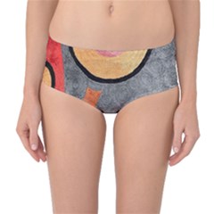 Mid-Waist Bikini Bottoms 