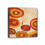 Abstract Ivory Swirls and Circles Art