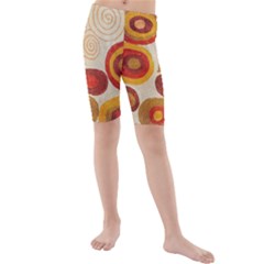 Kids  Mid Length Swim Shorts 