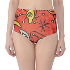 Classic High-Waist Bikini Bottoms 