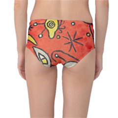 Mid-Waist Bikini Bottoms 
