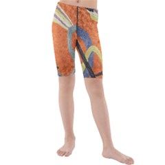 Kids  Mid Length Swim Shorts 