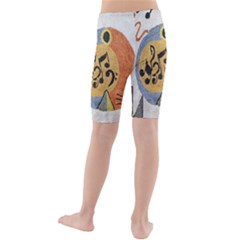 Kids  Mid Length Swim Shorts 