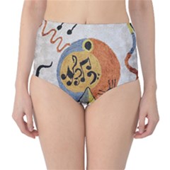 Classic High-Waist Bikini Bottoms 