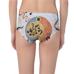 Mid-Waist Bikini Bottoms 
