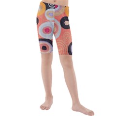 Kids  Mid Length Swim Shorts 