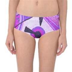 Mid-Waist Bikini Bottoms 