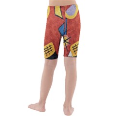 Kids  Mid Length Swim Shorts 