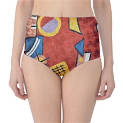 Classic High-Waist Bikini Bottoms 