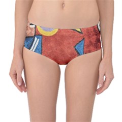 Mid-Waist Bikini Bottoms 