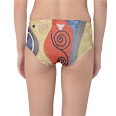 Mid-Waist Bikini Bottoms 