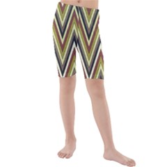 Kids  Mid Length Swim Shorts 