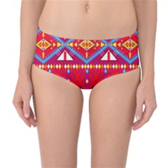 Mid-Waist Bikini Bottoms 