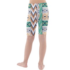 Kids  Mid Length Swim Shorts 