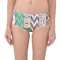 Mid-Waist Bikini Bottoms 