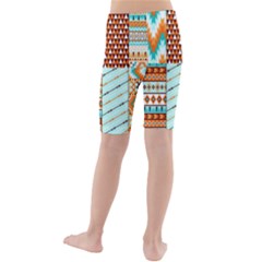 Kids  Mid Length Swim Shorts 