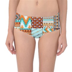 Mid-Waist Bikini Bottoms 