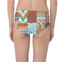 Mid-Waist Bikini Bottoms 