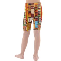 Kids  Mid Length Swim Shorts 