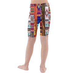 Kids  Mid Length Swim Shorts 