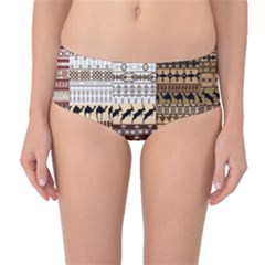 Mid-Waist Bikini Bottoms 