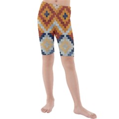 Kids  Mid Length Swim Shorts 