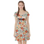 1 (13) Short Sleeve Skater Dress