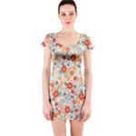 1 (13) Short Sleeve Bodycon Dress