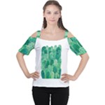 46 2 Women s Cutout Shoulder Tee