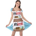 Image Cap Sleeve Dress