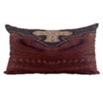 Worked leather with leather cross 2