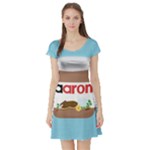 Image Short Sleeve Skater Dress