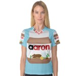 Image Women s V-Neck Sport Mesh Tee