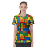 plastic blocks Women s Sport Mesh Tee
