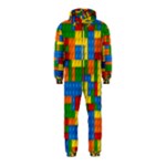 plastic blocks Hooded Jumpsuit (Kids)