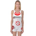 Ten Commandments One Piece Boyleg Swimsuit