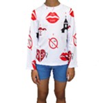 Ten Commandments Kid s Long Sleeve Swimwear