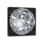 Discoball Mini Canvas 4  x 4  (Stretched)