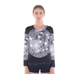 Discoball Women s Long Sleeve Tee