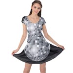 Discoball Cap Sleeve Dress