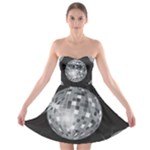 Discoball Strapless Bra Top Dress