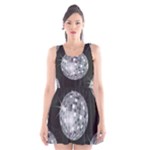Discoball Scoop Neck Skater Dress