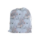 Shabby Chic Drawstring Pouch (Large)